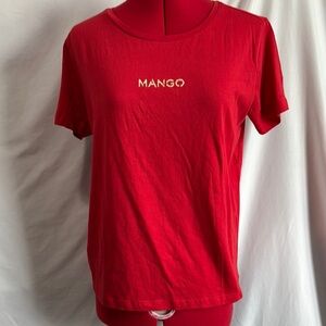 Mango Vibrant Red T-Shirt